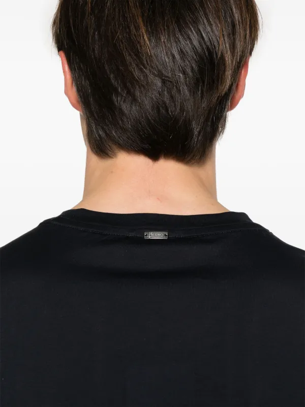 Herno Cotton Jersey T-shirt | Blue | FARFETCH BH
