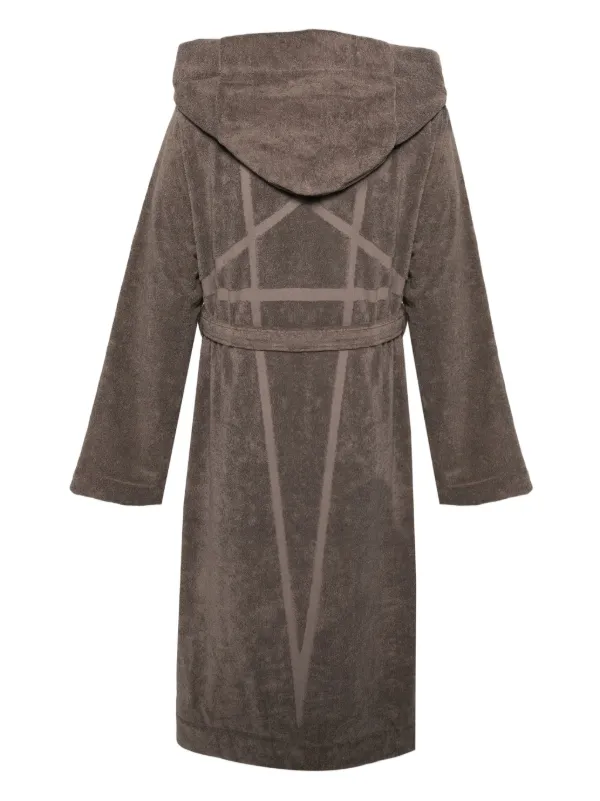 【RICK OWENS】バスローブ Rick Owens Pentagram バスローブ | ニュートラル | FARFETCH JP