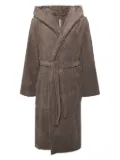 Rick Owens Pentagram cotton bath robe - Neutrals