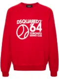 DSQUARED2 Toronto Tennis Club cotton sweatshirt