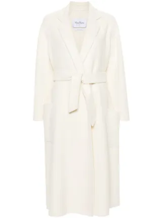 Max Mara Ludmilla カシミアコート | ホワイト | FARFETCH JP