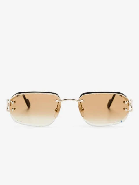 Cartier Eyewear rectangle-frame sunglasses