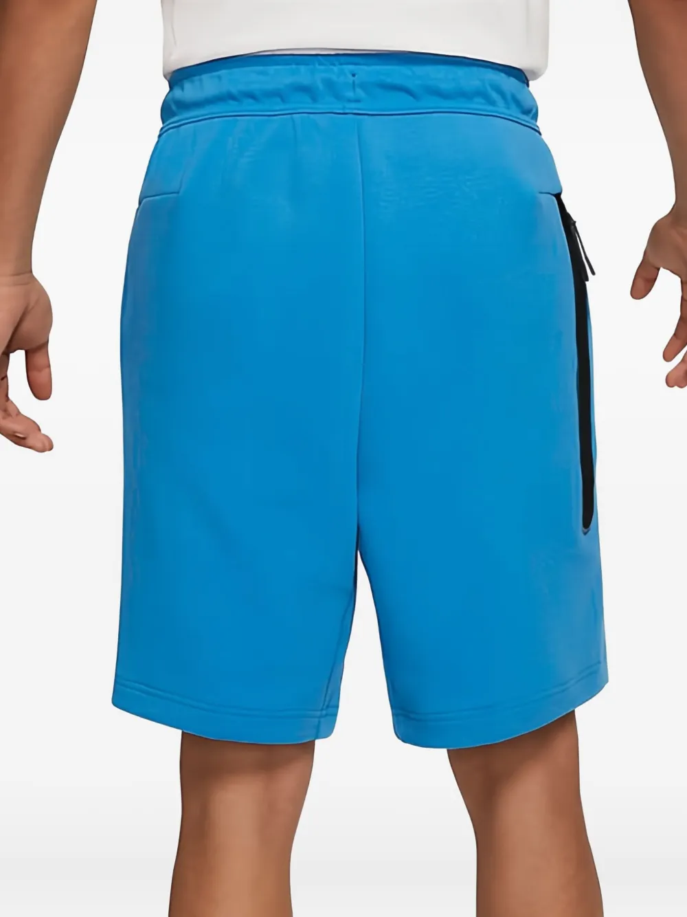 Nike Shorts met logoprint Blauw