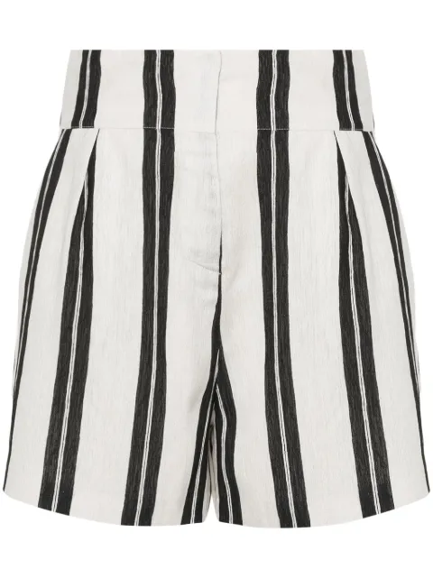 IRO Faguita striped shorts