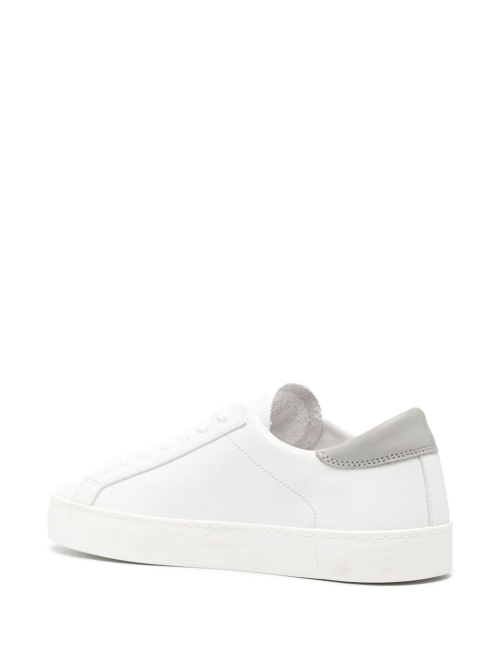 Shop Date Hill Leather Sneakers In White