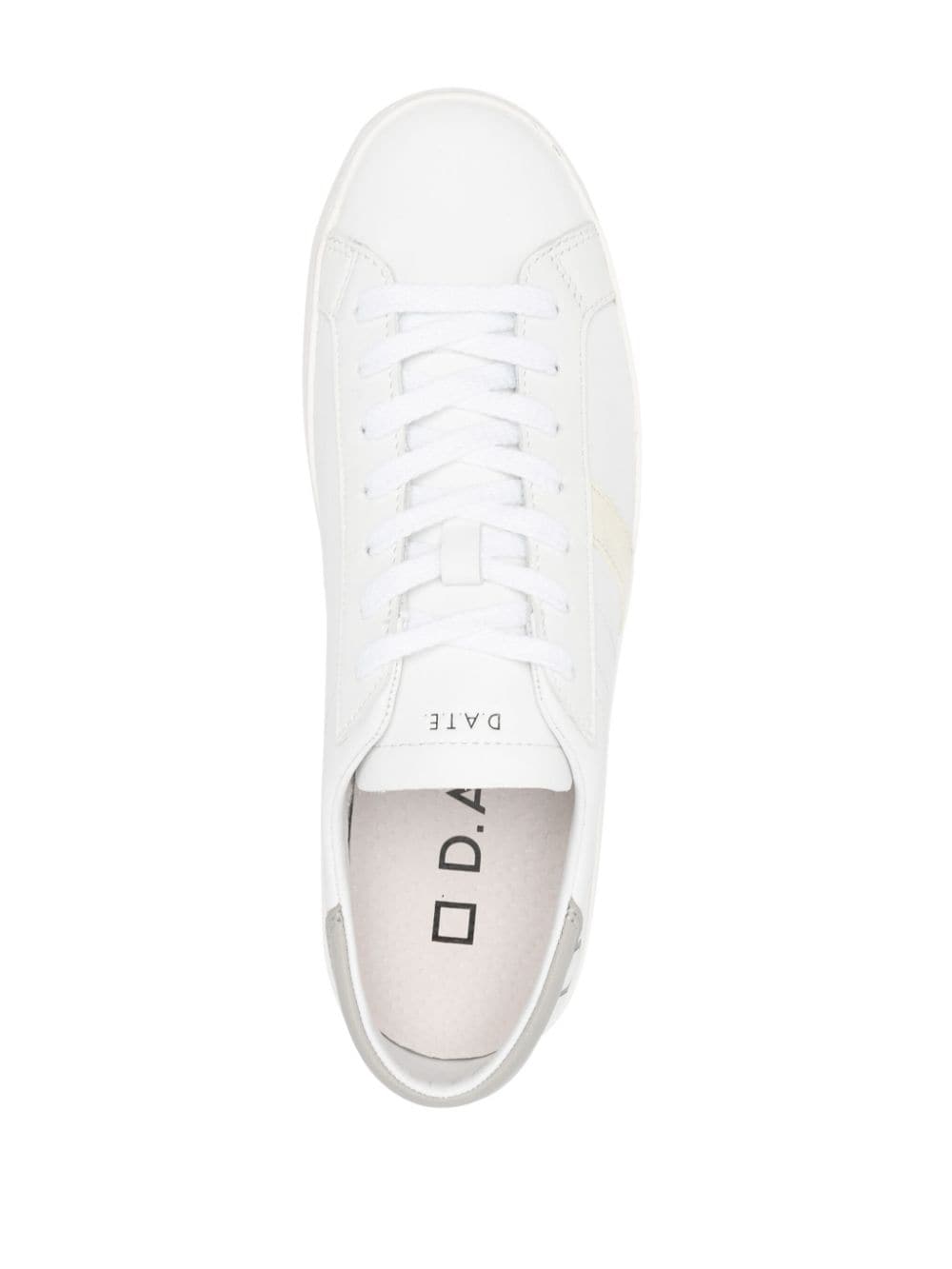 Shop Date Hill Leather Sneakers In White