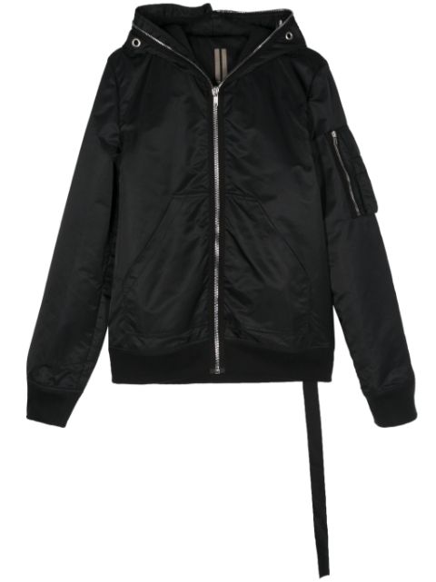 Rick Owens DRKSHDW eyelet-detail hooded jacket