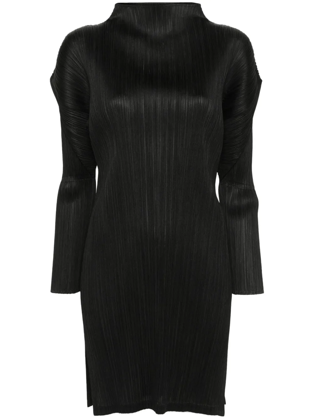 Issey Miyake Monthly Colours February Mini Dress In Black