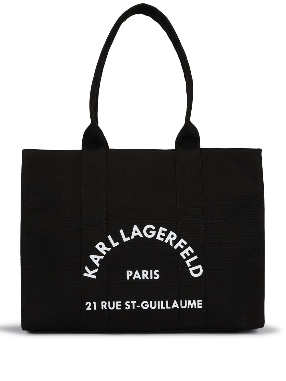 Karl Lagerfeld Rue St-guillaume Tote Bag In Burgundy