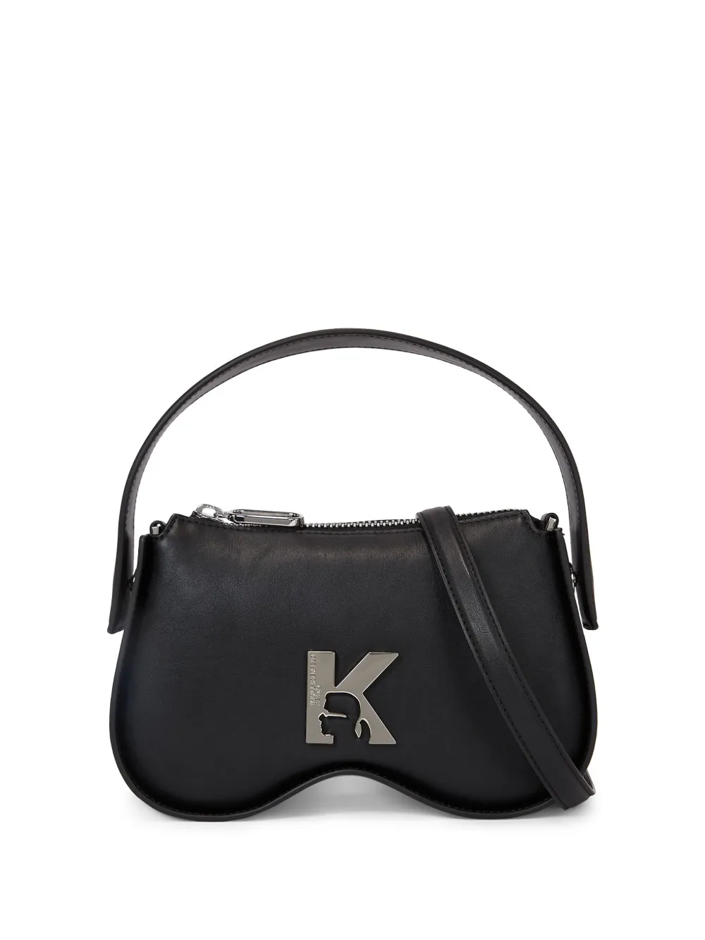 Karl Lagerfeld Jeans Sunglasses Faux-leather Handbag In Black