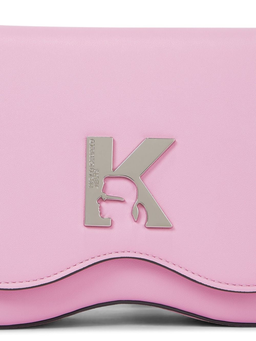 Shop Karl Lagerfeld Jeans Mini Sunglass Crossbody Bag In Pink