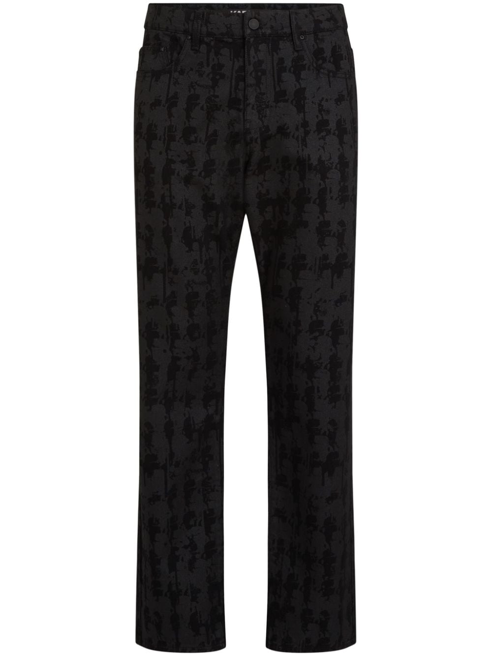Karl Lagerfeld Straight jeans Zwart