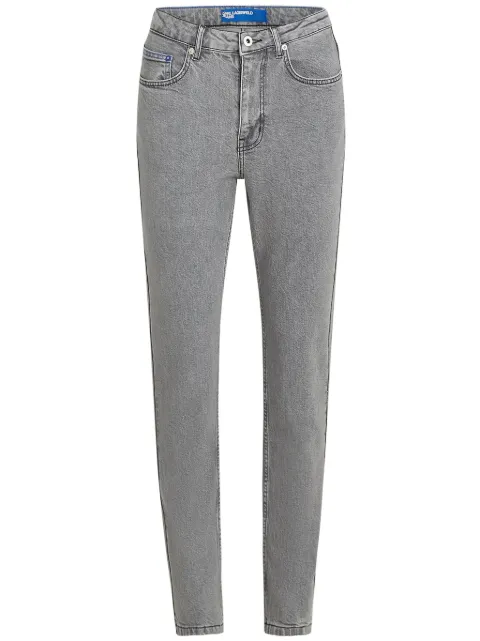 Karl Lagerfeld Jeans high-rise tapered jeans
