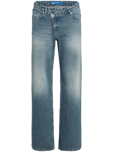 Karl Lagerfeld Jeans Jeans dritti a vita media