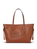 Karl Lagerfeld x Amber Valletta Mirum tote bag - Brown