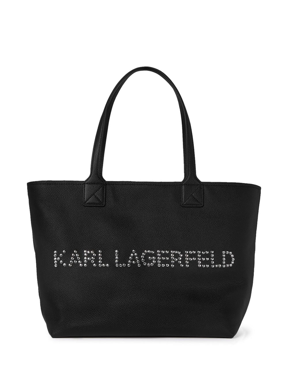 Karl Lagerfeld K/marché Leather Tote Bag In Black