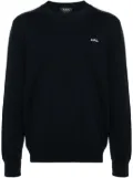 A.P.C. Melville cotton jumper - Blue