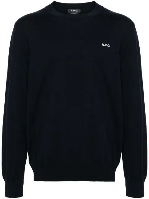 A.P.C. Melville cotton jumper Men