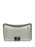CHANEL Pre-Owned 2017-2018 medium Boy Chanel shoulder bag - Silver