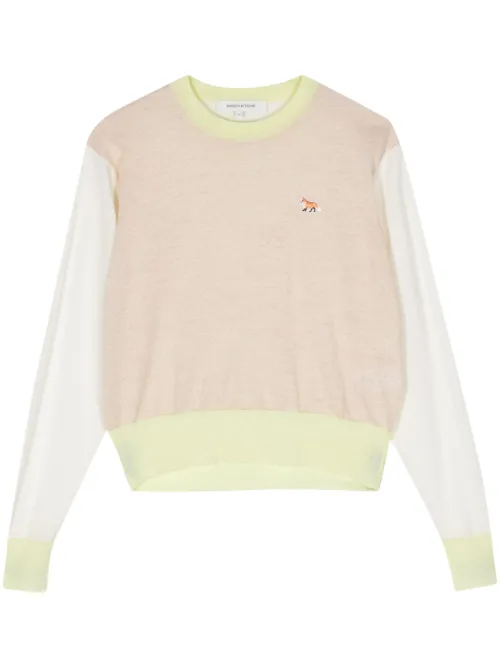 Pull colour block - Maison Kitsuné - Modalova
