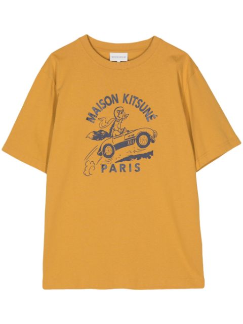 Maison Kitsune logo-print T-shirt Men