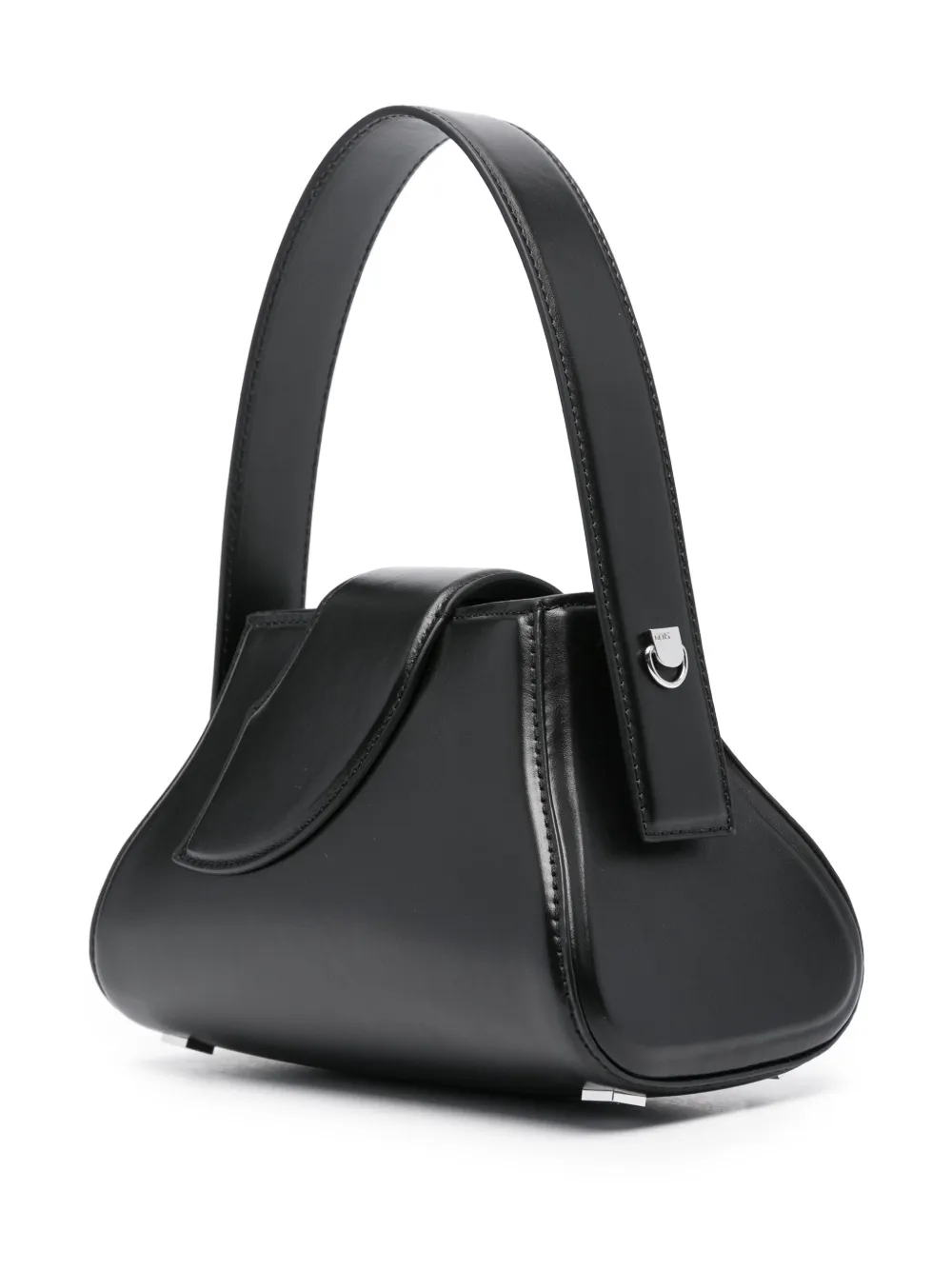 GCDS Comma kleine shopper Zwart
