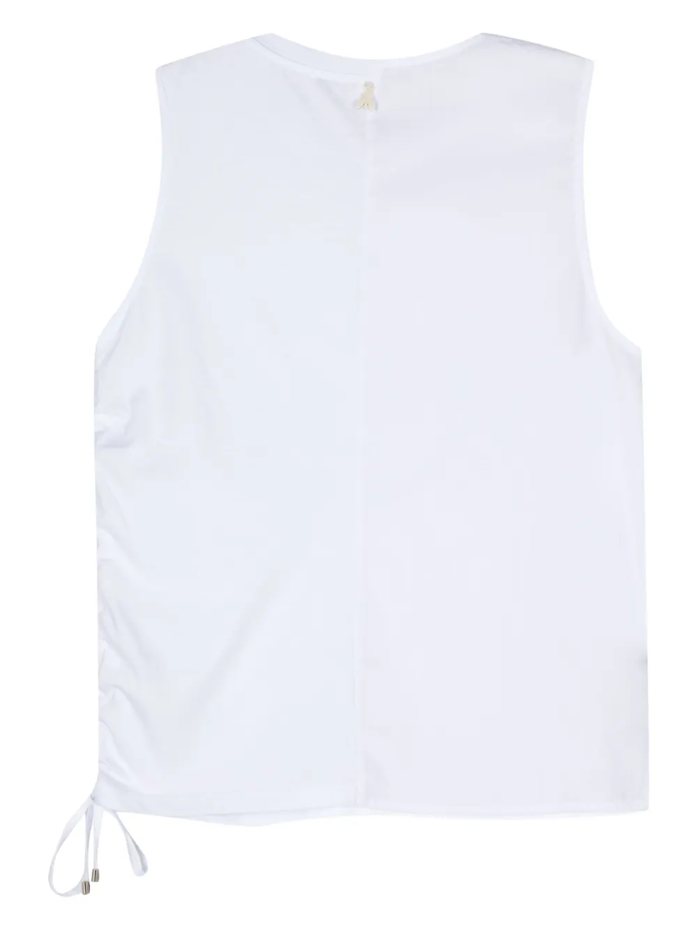 Patrizia Pepe Tanktop met ruches Wit