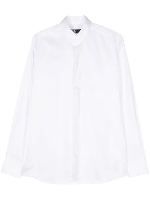 Karl Lagerfeld camisa con cuello mao