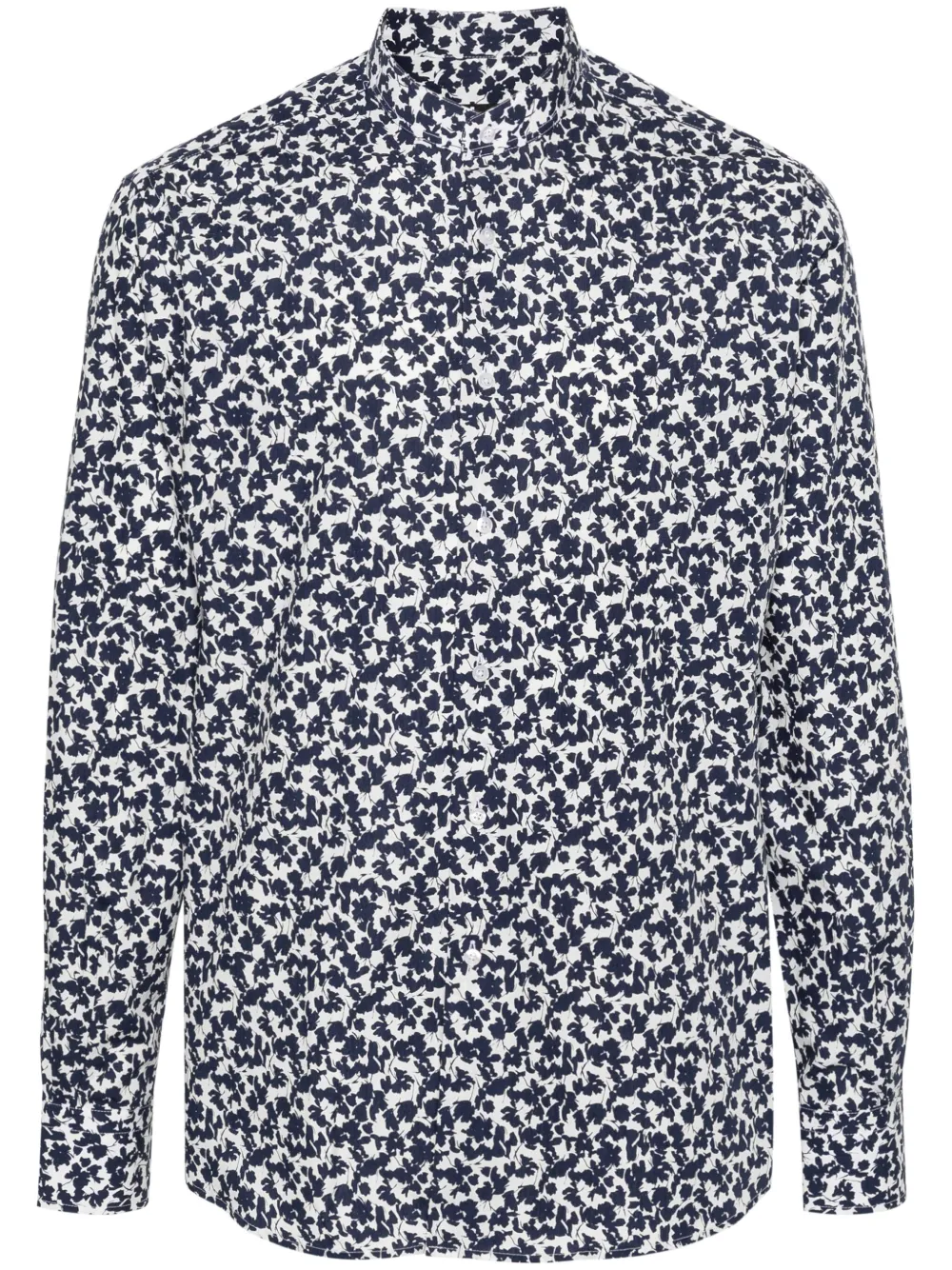 Karl Lagerfeld Overhemd met bloemenprint Wit