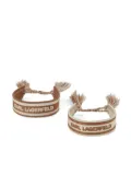 Karl Lagerfeld Essential bracelet (set of two) - Brown