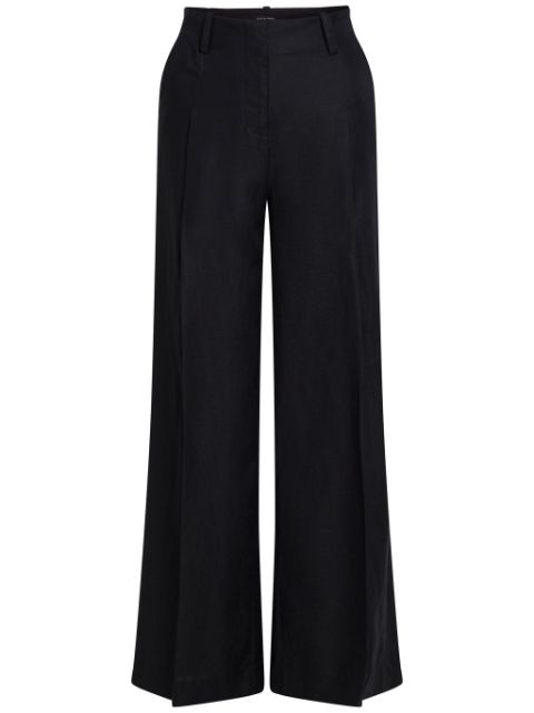 Karl Lagerfeld high-rise wide-leg trousers