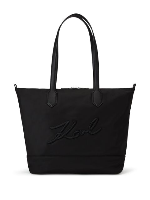 Karl Lagerfeld medium Signature tote bag WOMEN