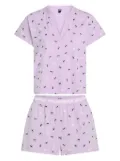 Karl Lagerfeld Ikon 2.0 pyjama (two pieces set) - Purple