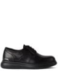 Karl Lagerfeld Granby leather derby shoes - Black