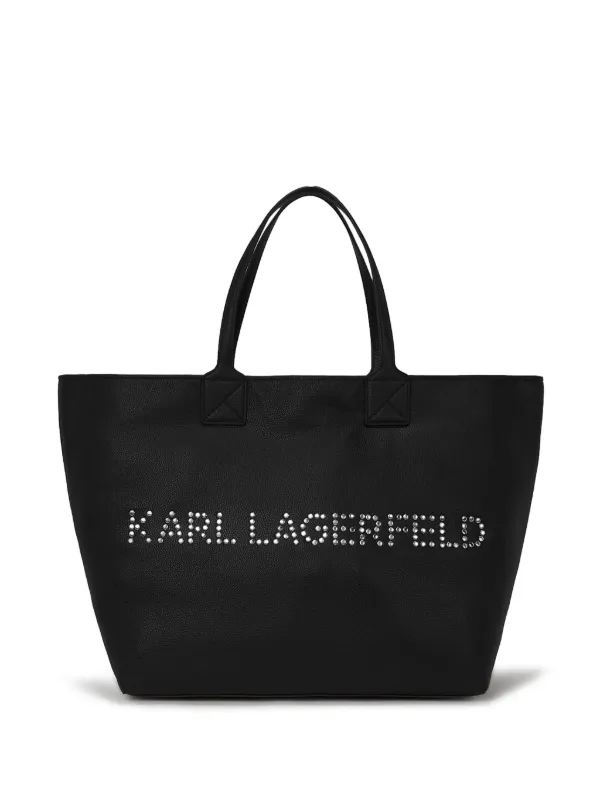 Karl lagerfeld leather bag sale