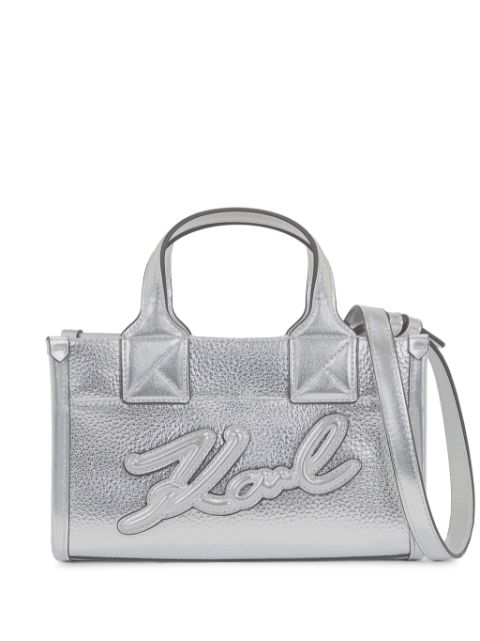 Karl Lagerfeld K Skuare Grainy tote bag WOMEN