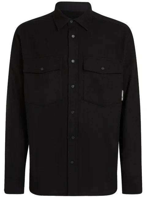 Karl Lagerfeld logo-tab overshirt
