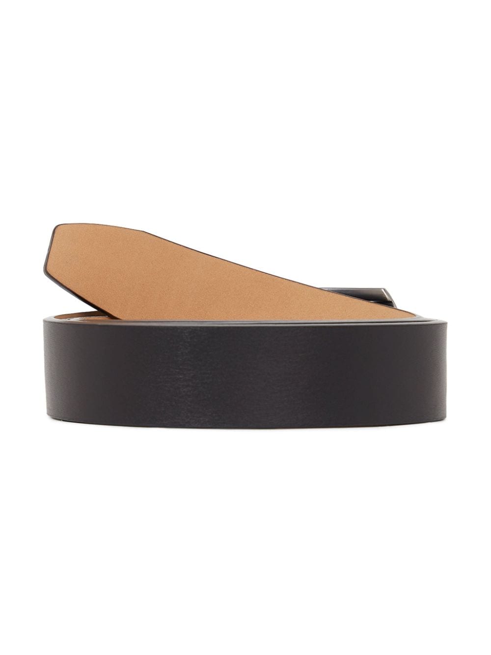 Karl Lagerfeld Leren riem - Zwart