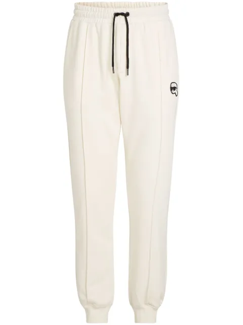 Karl Lagerfeld Ikon pintuck track pants