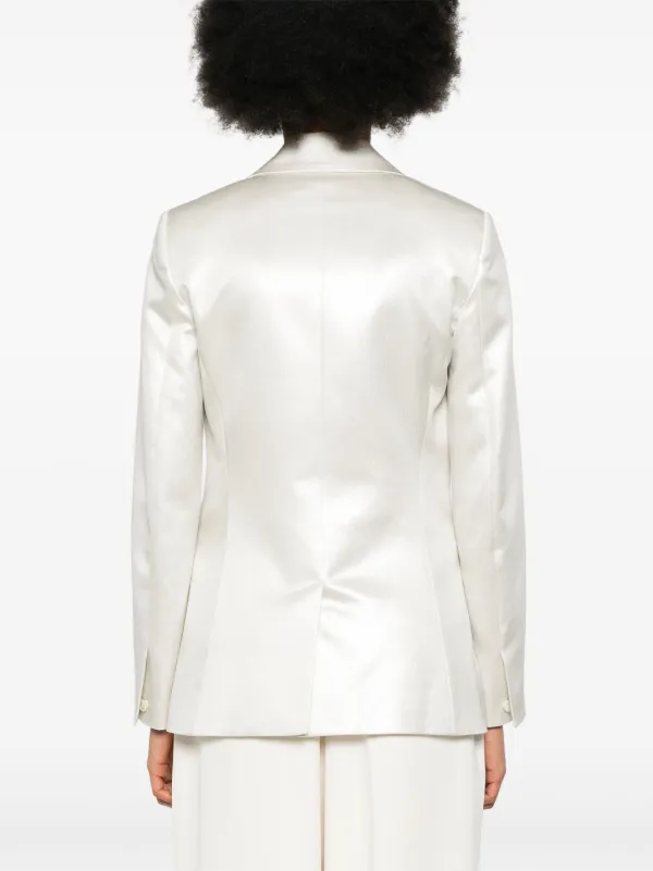 Chloé single-breasted Blazer | Silver | FARFETCH
