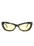 Christopher Esber Dillon cat-eye sunglasses - Brown