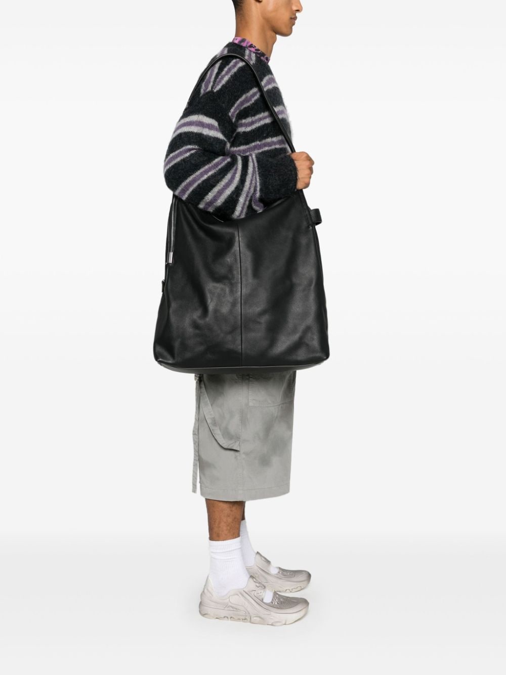 Shop Kiko Kostadinov X At Kollective Inayat Tote Bag In Black