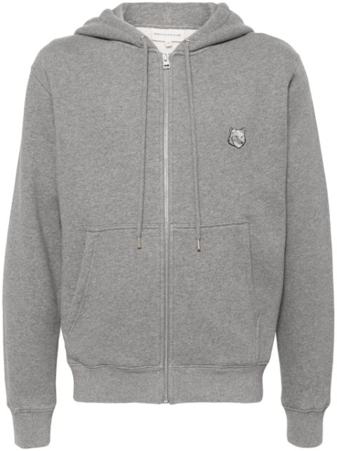 Maison Kitsune Bold Fox Head-patch zip-up hoodie Men