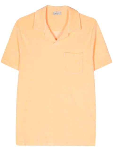 Altea towelling-finish polo shirt