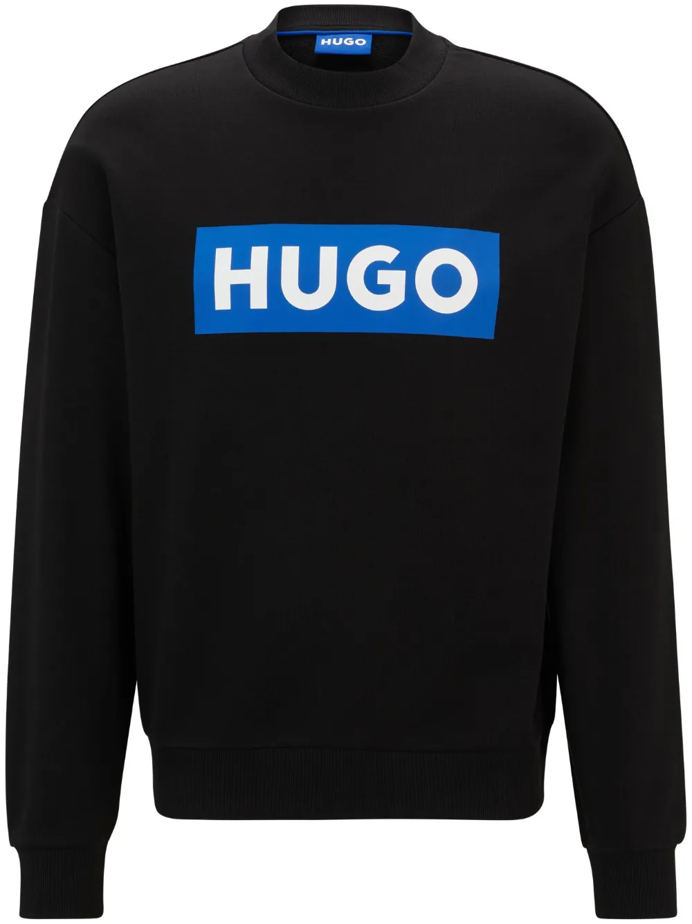 HUGO sudadera con logo estampado | negro | Image 1