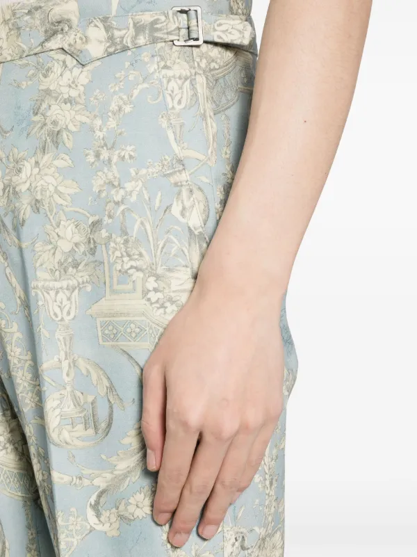 Vivienne Westwood Sang Toile De Jouy-print Trousers | Blue