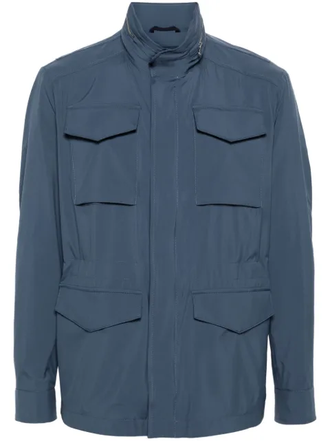 Paul & Shark hooded waterproof military jacket