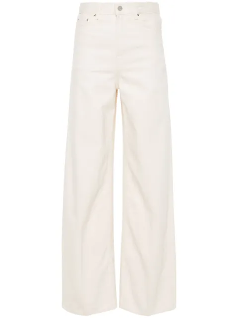 TOTEME high-rise wide-leg jeans