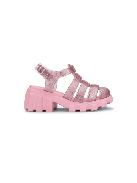 Mini Melissa buckle-fastening jelly sandals