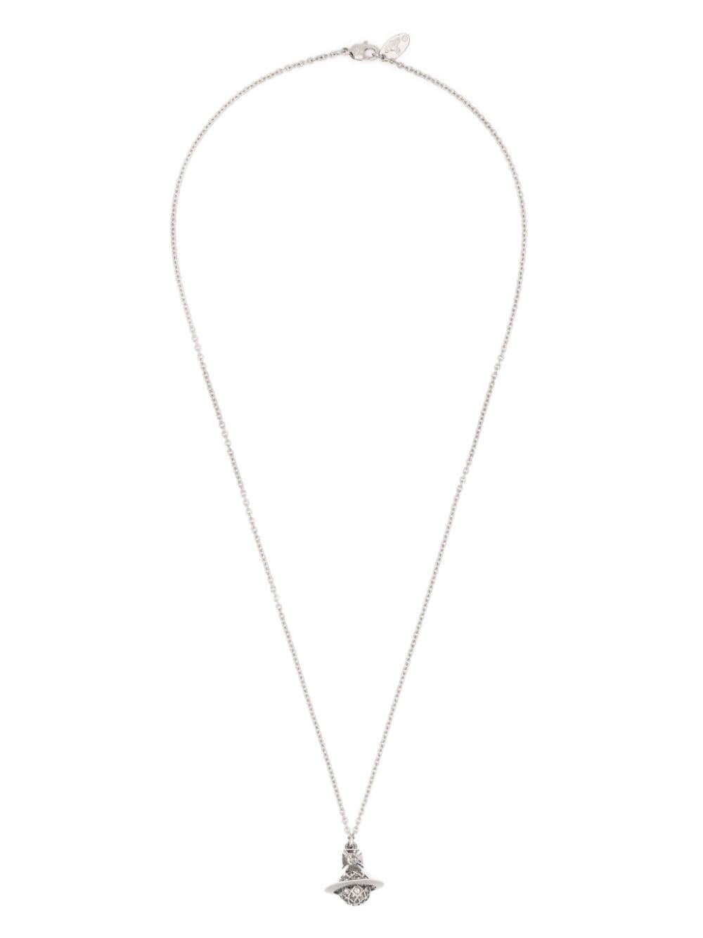 vivienne westwood pendentif mayfair bas relief - argent